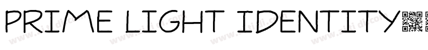 Prime Light Identity字体转换